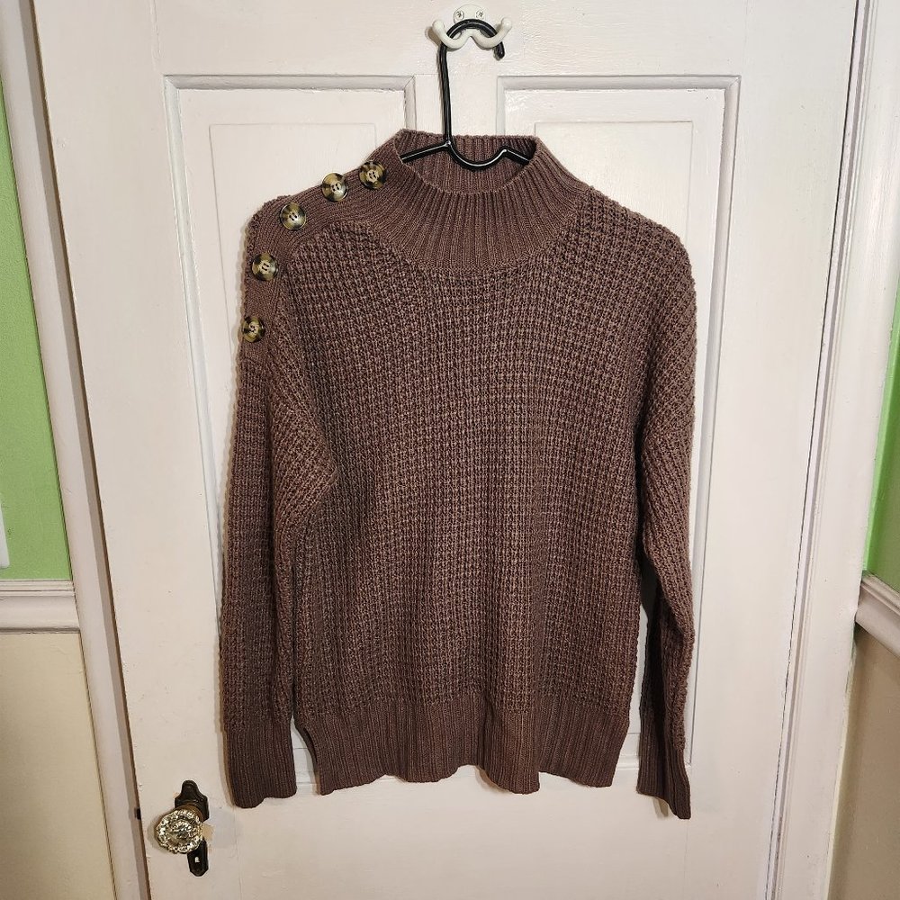 Full Circle Trends Side Button Sweater Size 1X